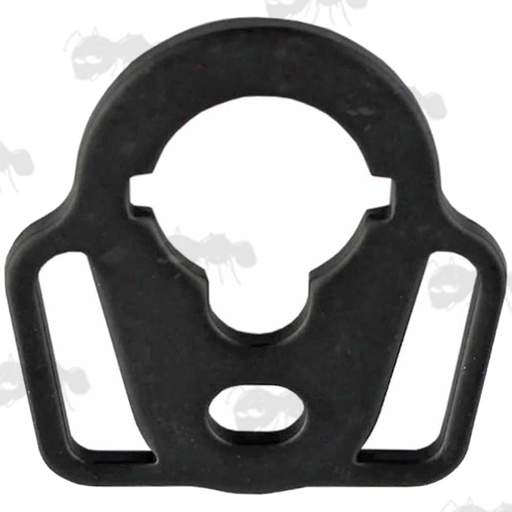 AR-15 Sliding Stock Sling Plate with Dual Slots