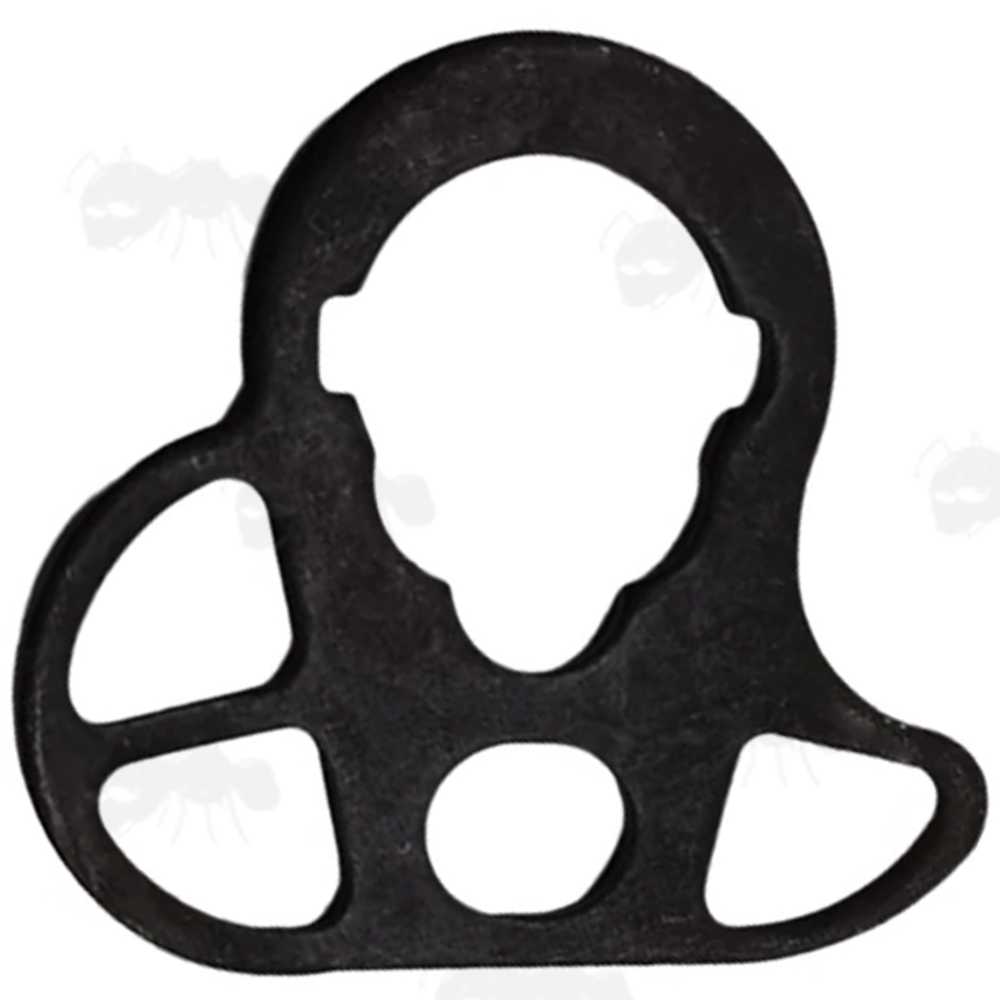 AR-15 Sliding Stock Sling Plate with Quad Slots