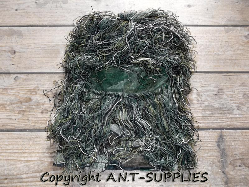 Camouflage Hood for Ghillie Suit