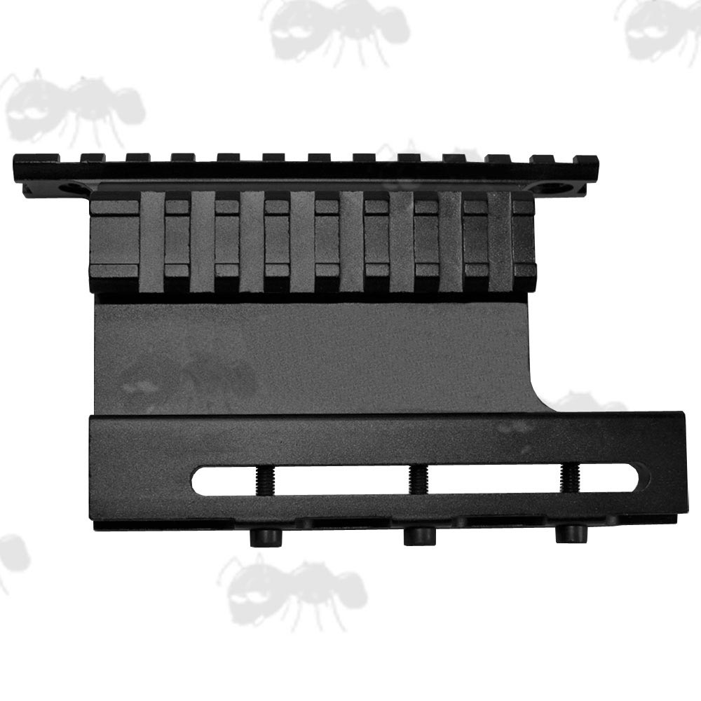 AK Rifle Bolt-on Side Bracket Mount with Top and Side Rail