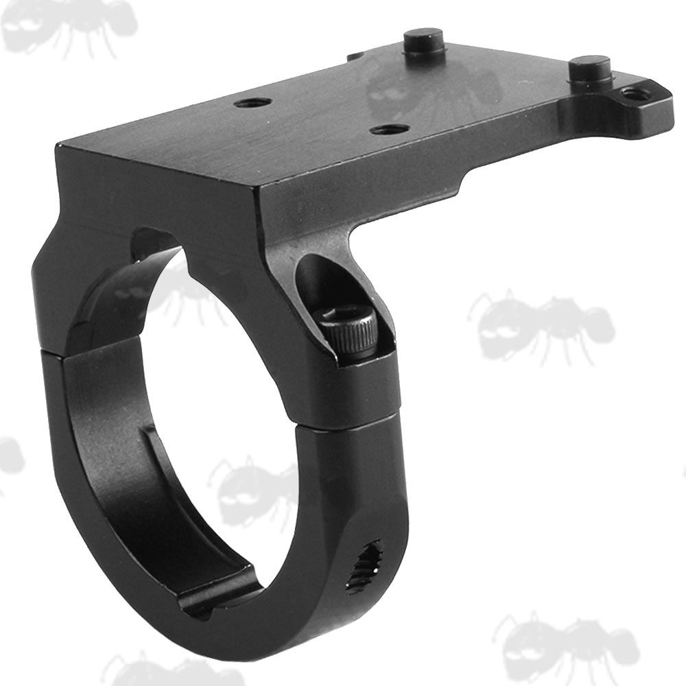 Black Mount Adapter for Fitting RMR Sights to ACOG Scopes Without Bosses