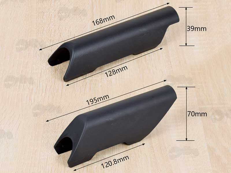 Extra High and Low Version of The Black Buttstock Cheek Riser for The Air Arms S510T Air Rifle with CTR Style Stock