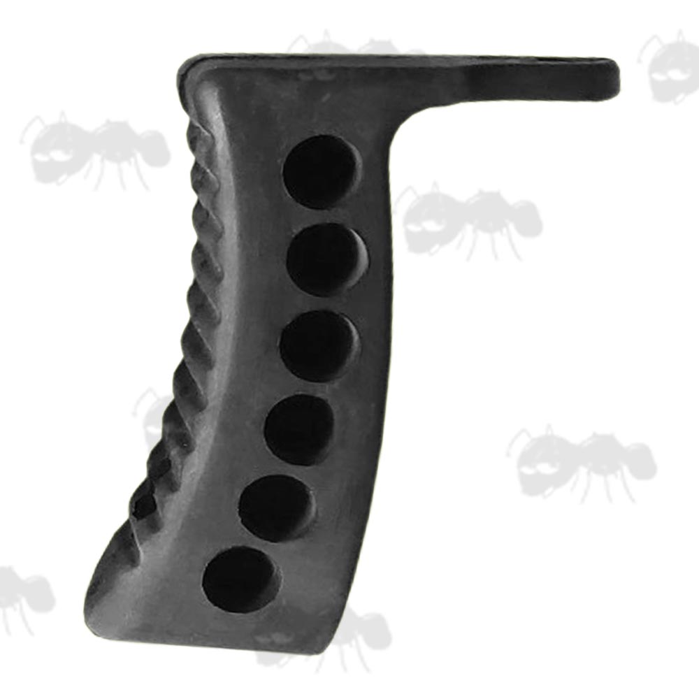 Short Black Solid Rubber Buttpad for Mosin Nagant Rifle
