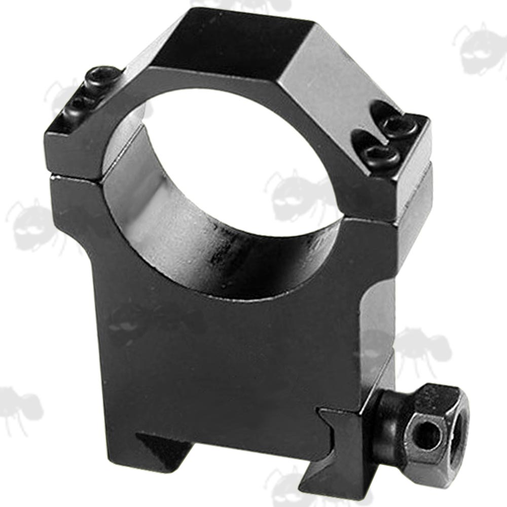 High Double Clamped 30mm Scope Ring for Weaver / Picatinny Rails