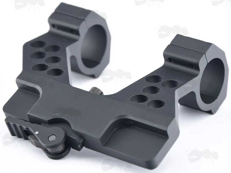 AK Quick-Release Lever One Piece Side Bracket Scope Mount with 30mm Rings