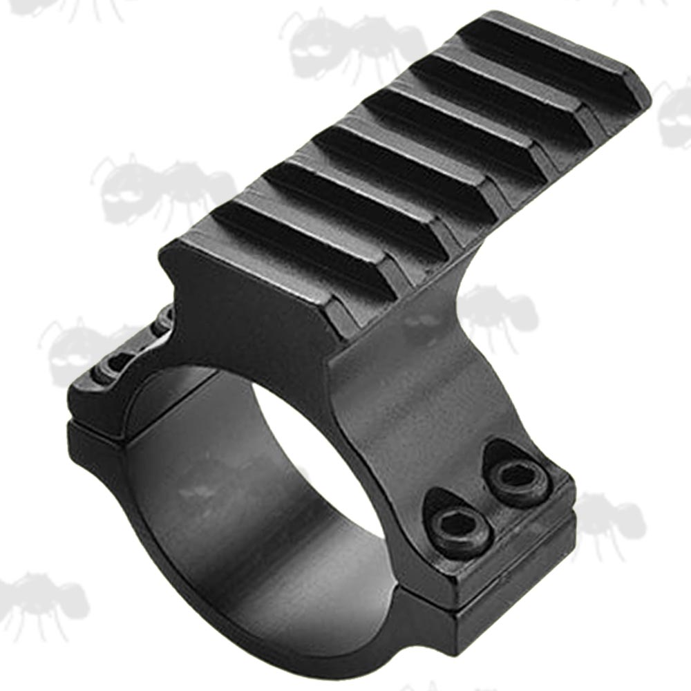 30mm Scope Tube Accessory Rail Ring Mount with Six Slots