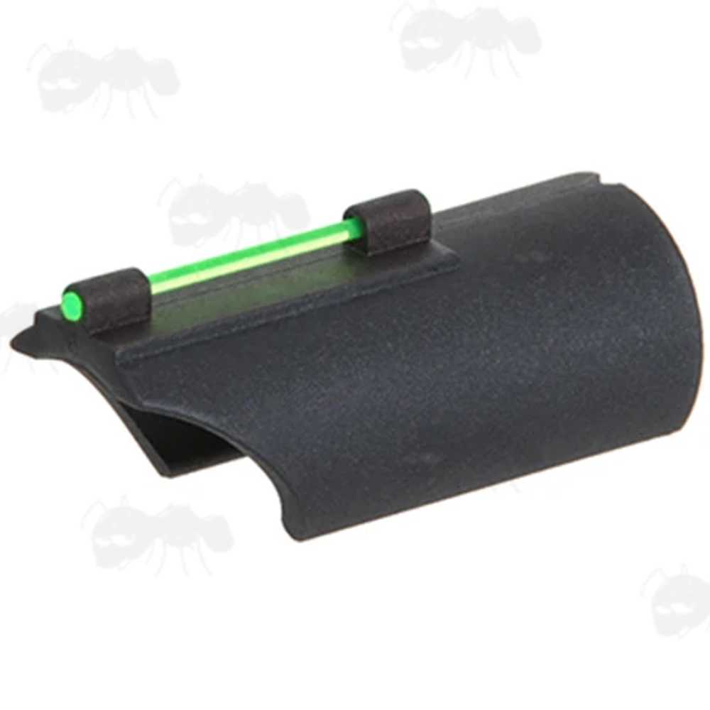 Plain Shotgun Barrel Fiber Optic Sight with Green Fibre