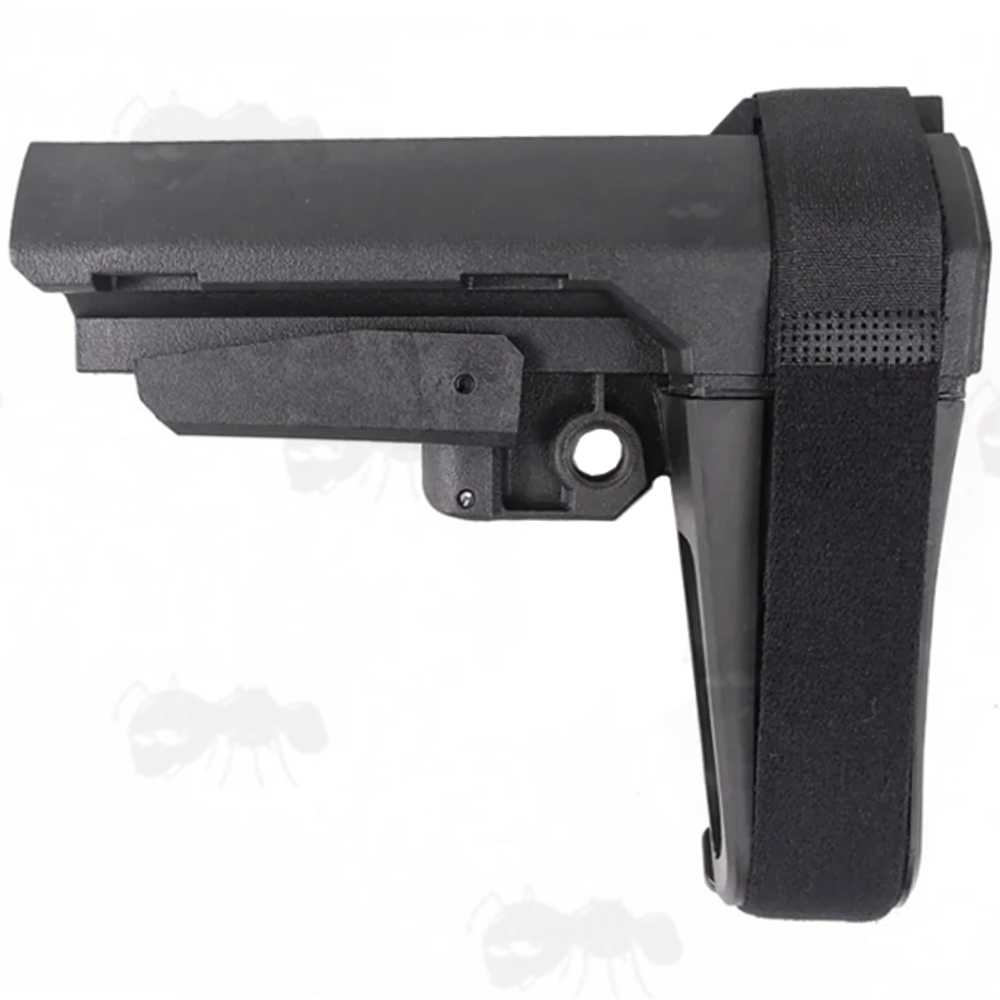 Pistol Brace Style Collapsable Tactical Rifle Buttstock