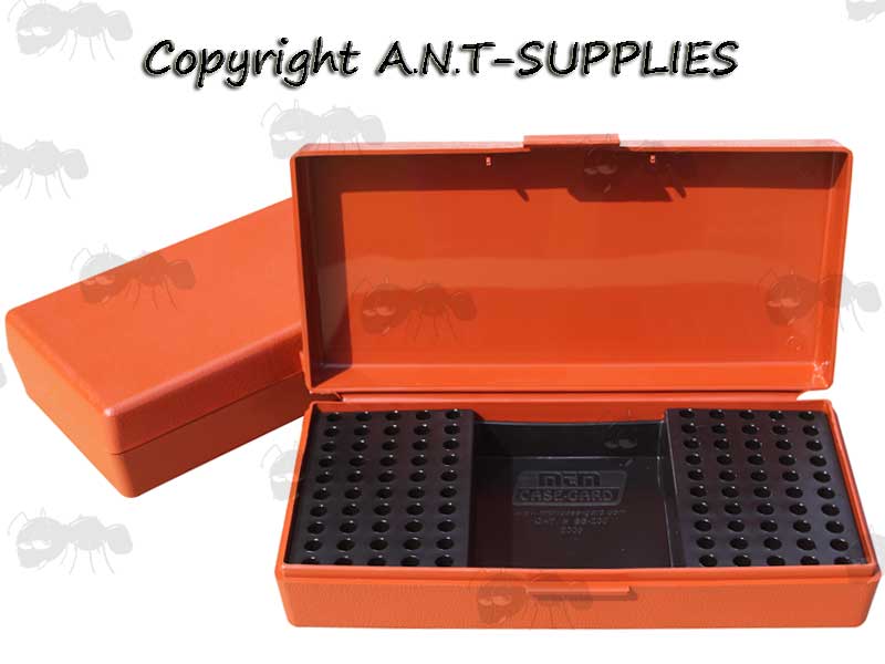 Large MTM Red Plastic .22 Small Bore Ammo Tray Box