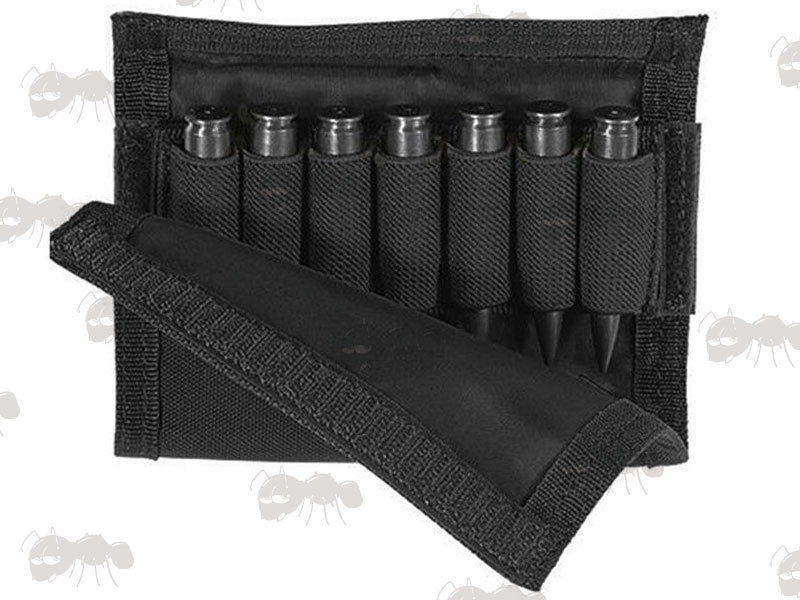 Removable Ammo Wallet from The Black Rifle / Shotgun Cheek Rest Ammo Holder with Comb Raiser