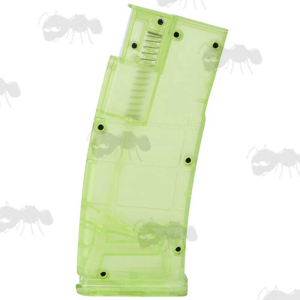 Green AR Magazine Style Airsoft 6mm BB Quick Loader