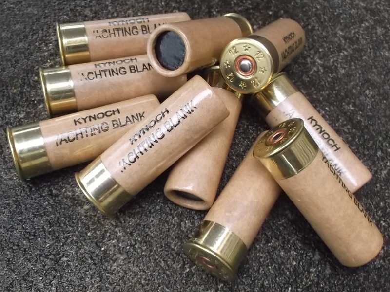 Ten Brown 12g Yachting Blank Cartridges