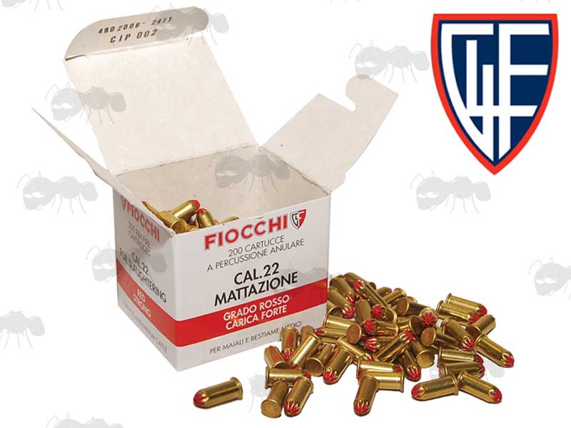 Box of 200 x .22 Calibre Dummy Launcher High Power Blanks