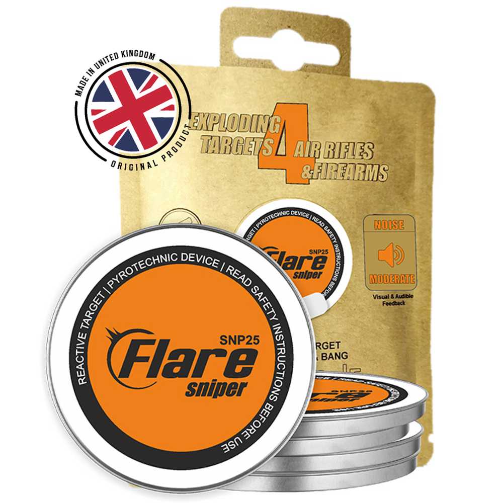 25mm Diameter Small Sniper Flare Sonic Loud Exploding Target