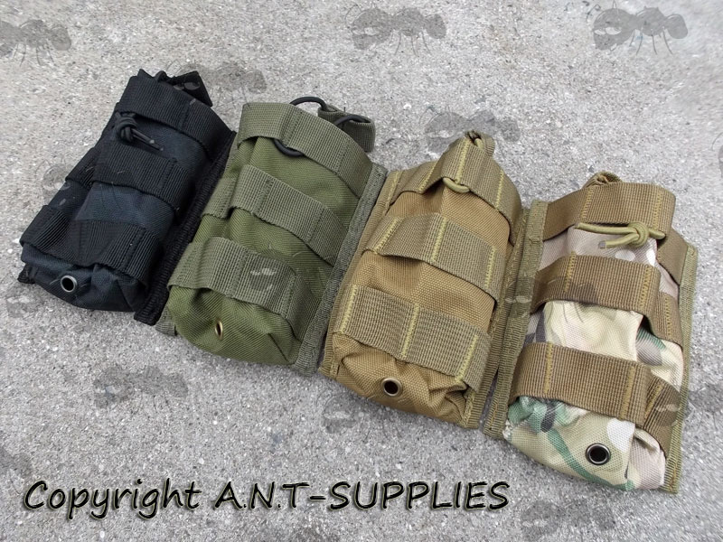 Assorted Colours Universal Fast Access Magazine MOLLE Pouches