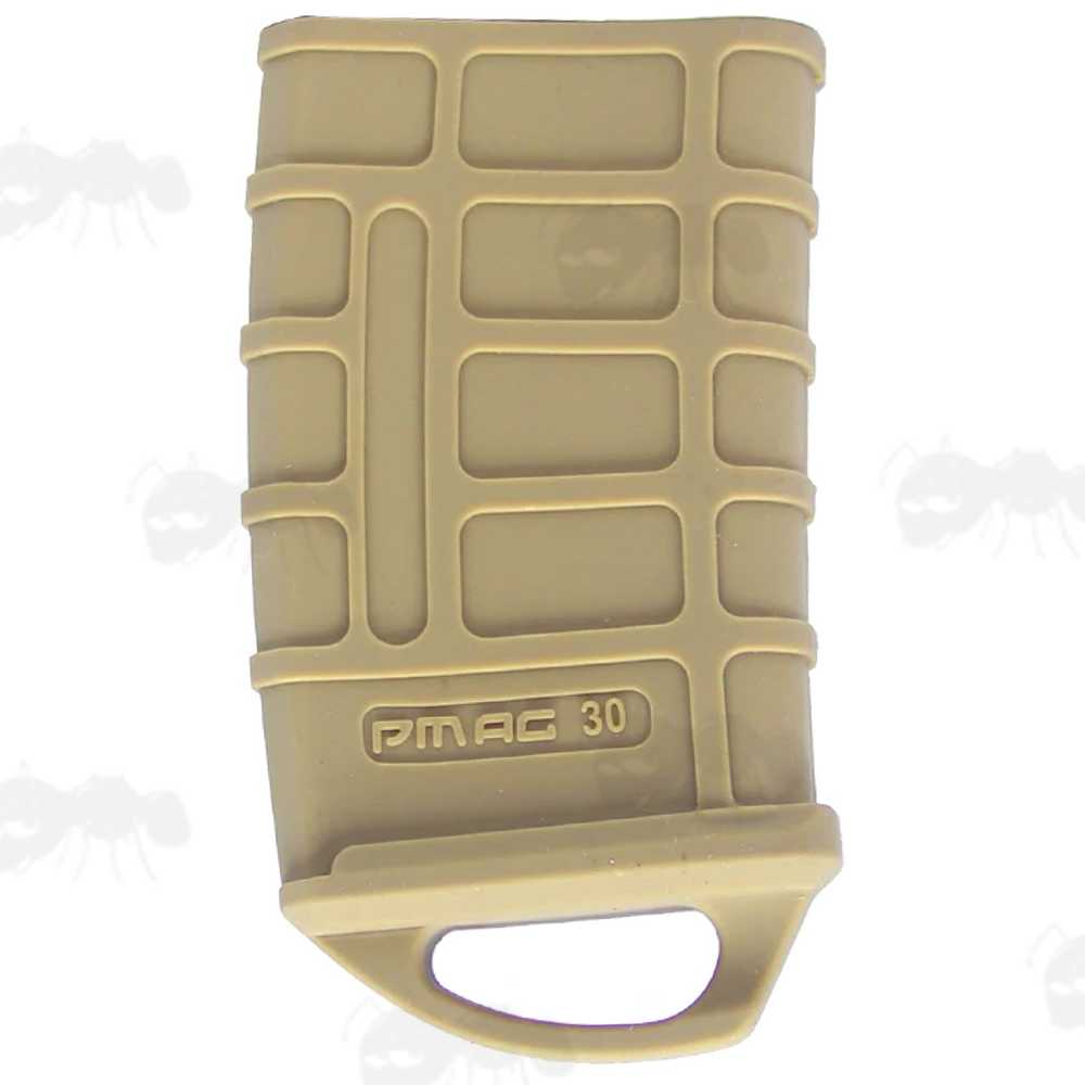 P-Mag Khaki Rubber Sleeve with Pull Grip Base