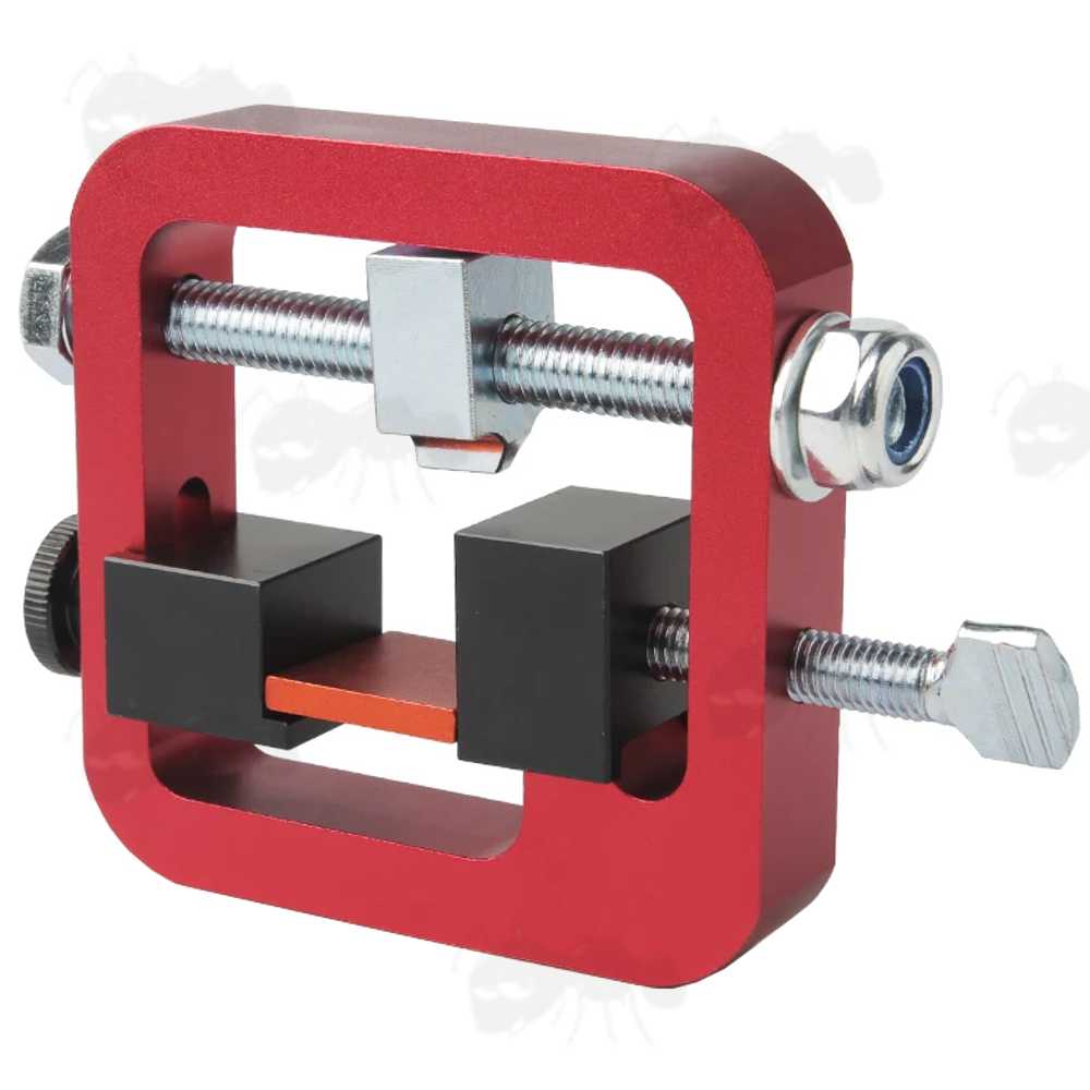 Universal Pistol Rear Sight Windage Adjuster Tool, Blue Finish