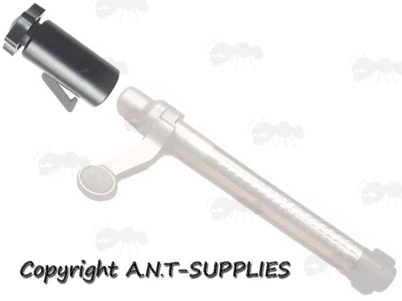 Remington Bolt Firing Pin Assembly Removal Tool, Shown with Bolt