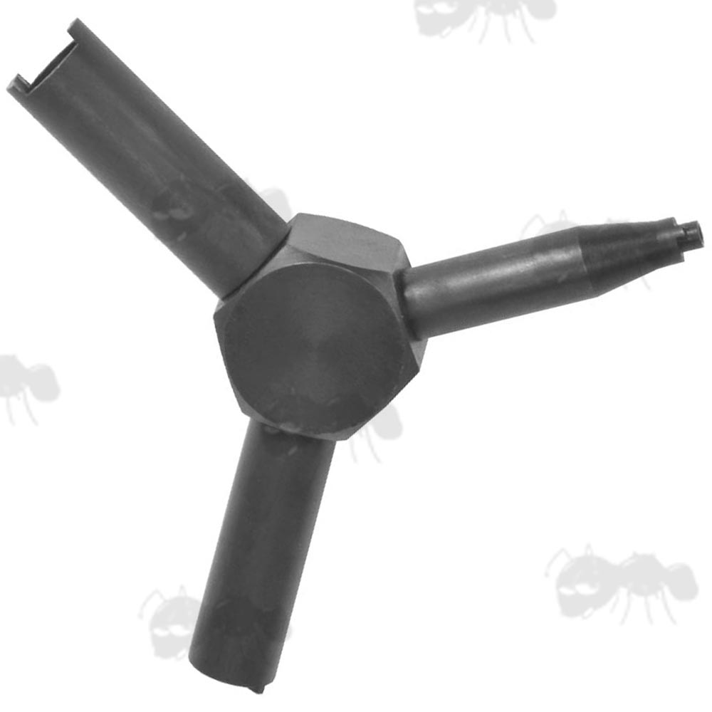 Black Tri-Arm GBB Gas Valve Key