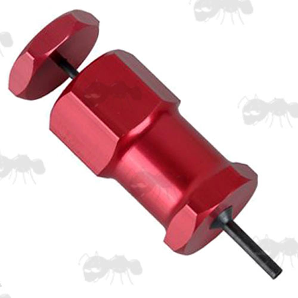 Small Red Aluminium Tamiya Battery Pin Connector / Removal Tool