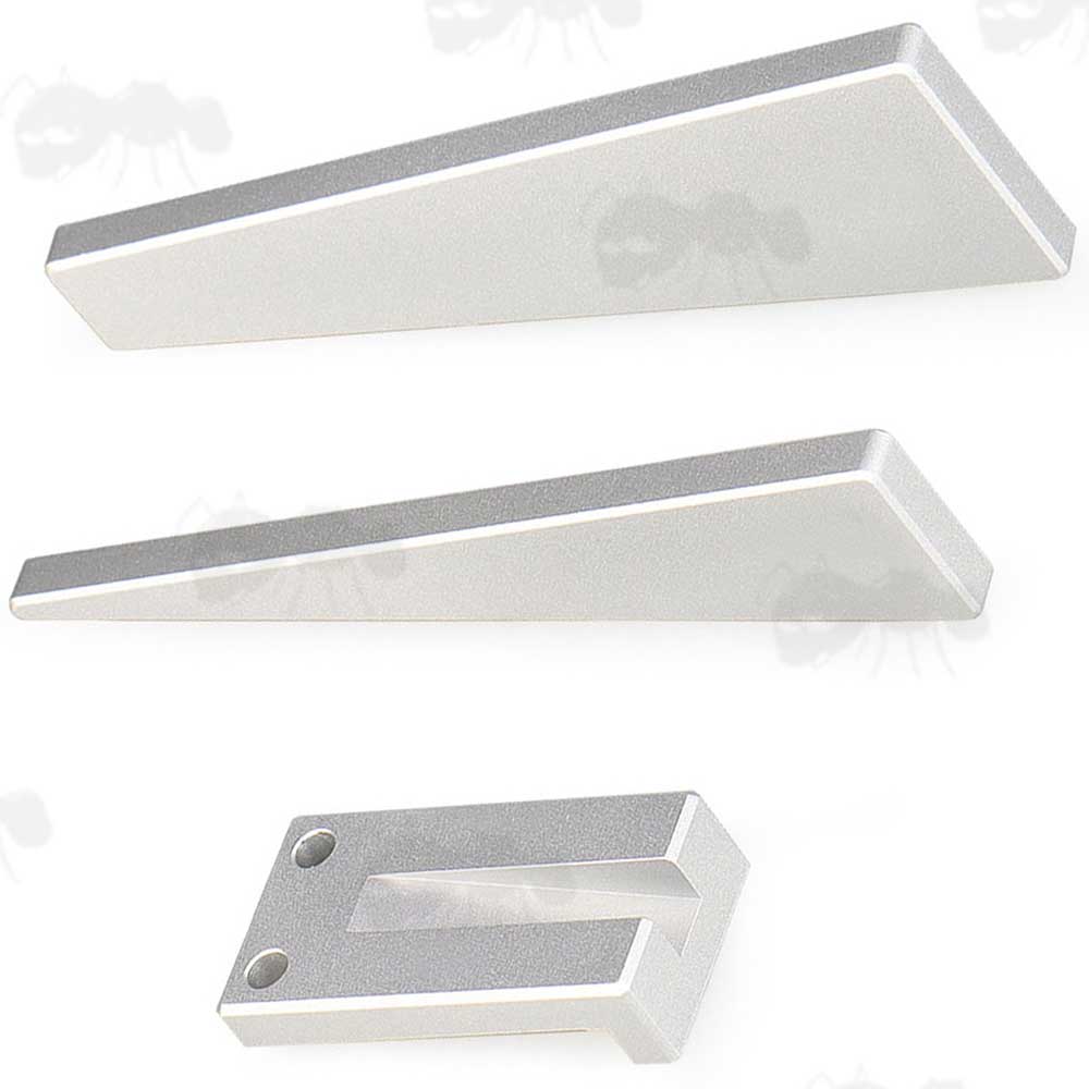 Silver Coloured Three Piece Scope Leveler Wedge Set