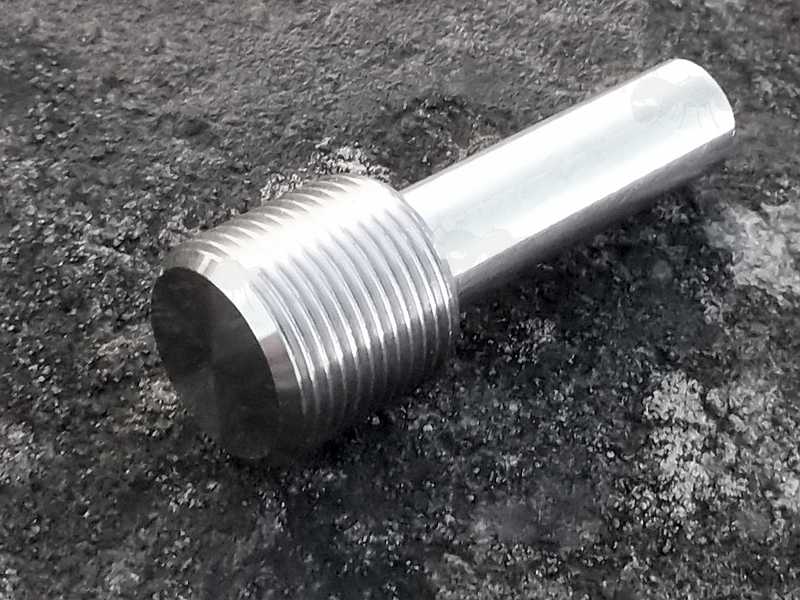 1/2x28 Muzzle Thread Die Starter Alignment Guide for 7.62mm Barrels