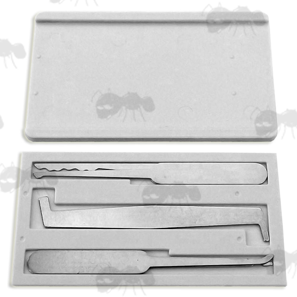 Compact Lock Pick Set in Credit Card Style Case