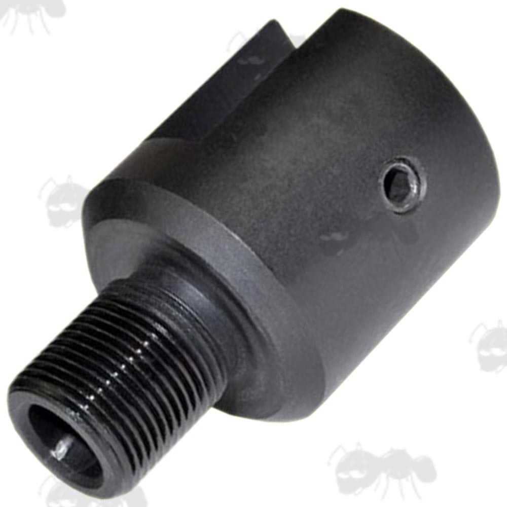 Slip-On Adapter for Ruger 10/22 Rifles to Accept 1/2-28 American Thread Silencers