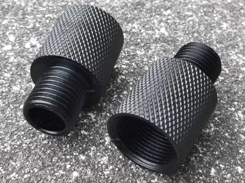 5/8x24 TPI To 1/2x20 TPI Threaded Rifle Barrel Adapter