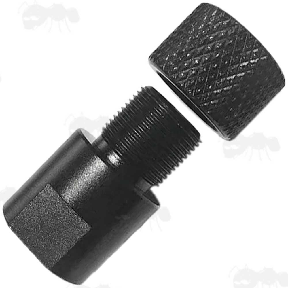 M14x1mm Left-Hand Thread to 5/8x24 Rifle Silencer Adapter