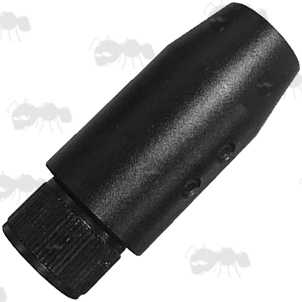 Slip On Rifle Silencer Adaptor with Thread Guard for 15mm Diameter Barrels