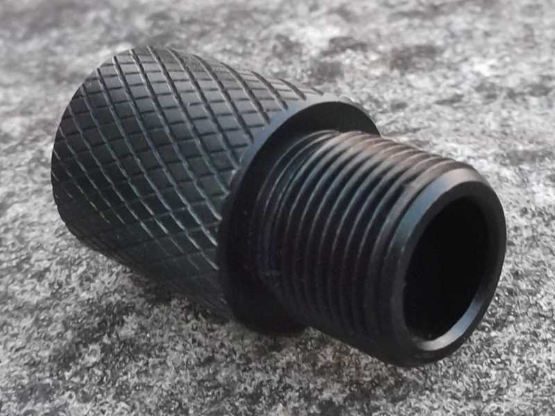 M16x1mm to M14x1mm Right-Hand Thread Gun Barrel Silencer Adapter