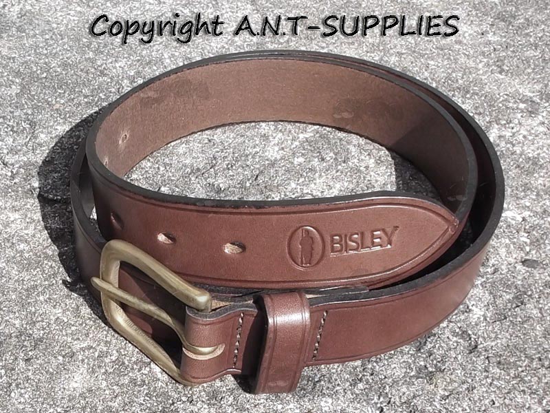 Bisley Brown Leather Trouser Belt Bisley Hunters Large Waist Belts