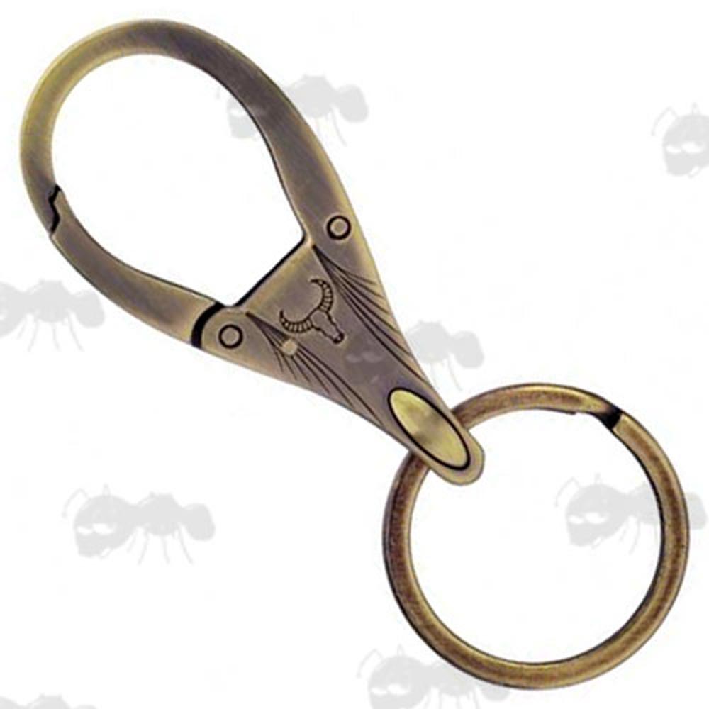 Buffalo Symbol Single Keyring Keychain