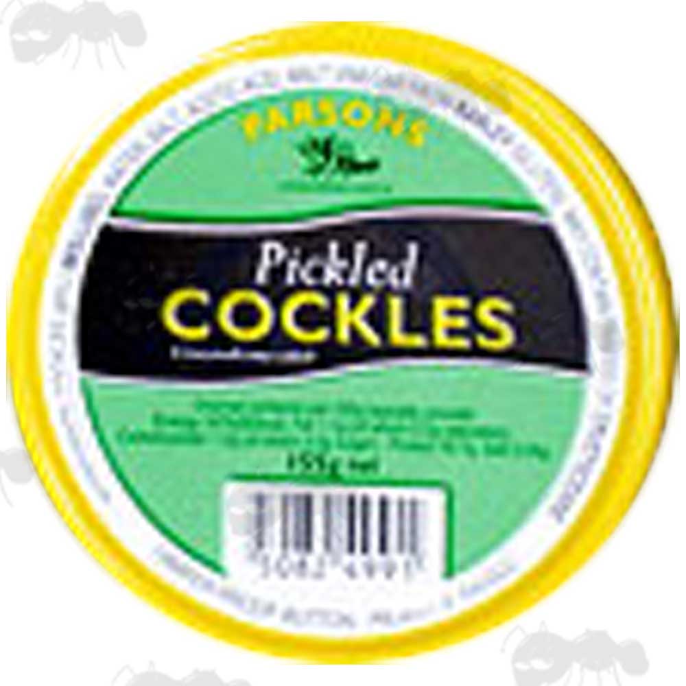 155g Glass Jars of Parsons Bottled Pickled Shellfish Cockles & Mussels