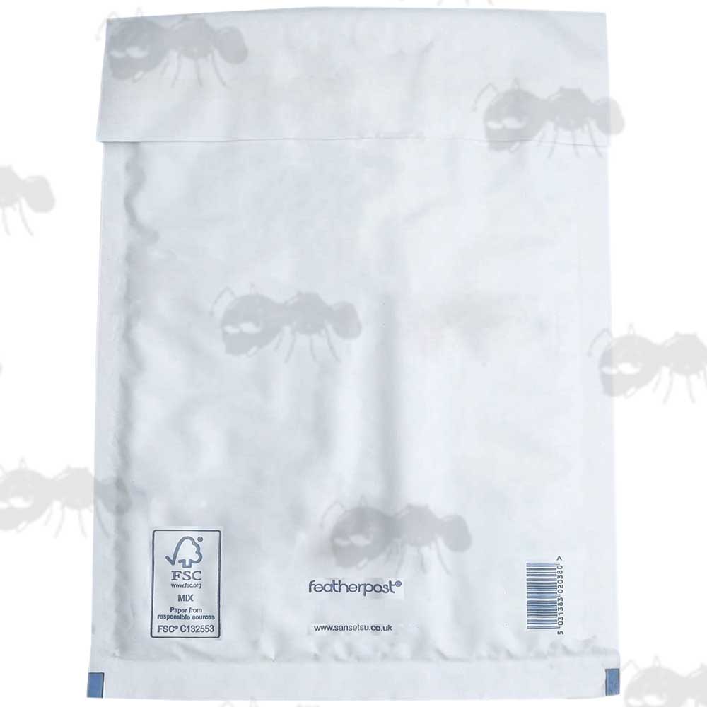 One Size D/1 White Sansetsu Featherpost Bubble Padded Envelope