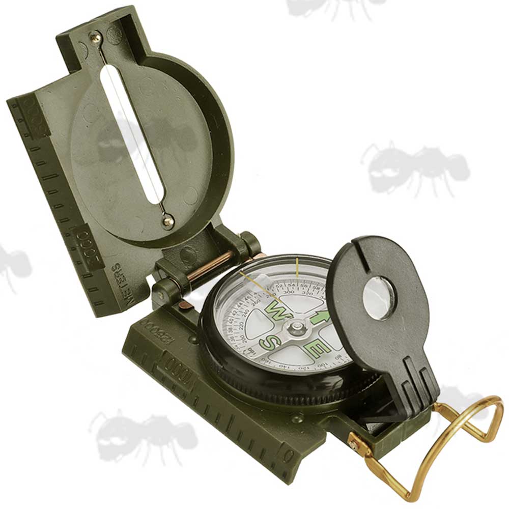 Military Lensatic Styled Marching Compass