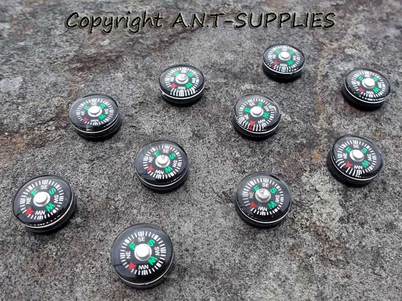 Ten Miniature Compasses
