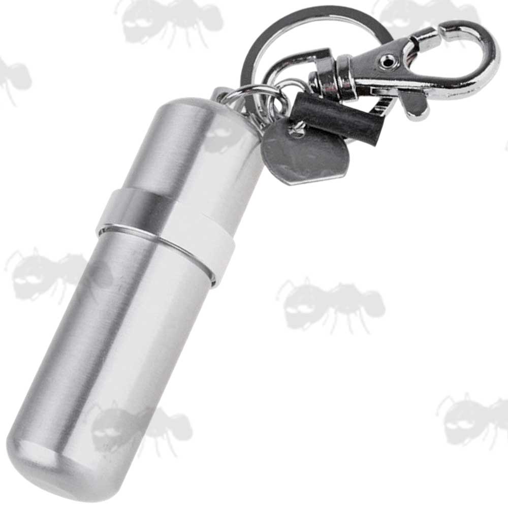 Silver Colour Keychain Lighter Fuel Kettle