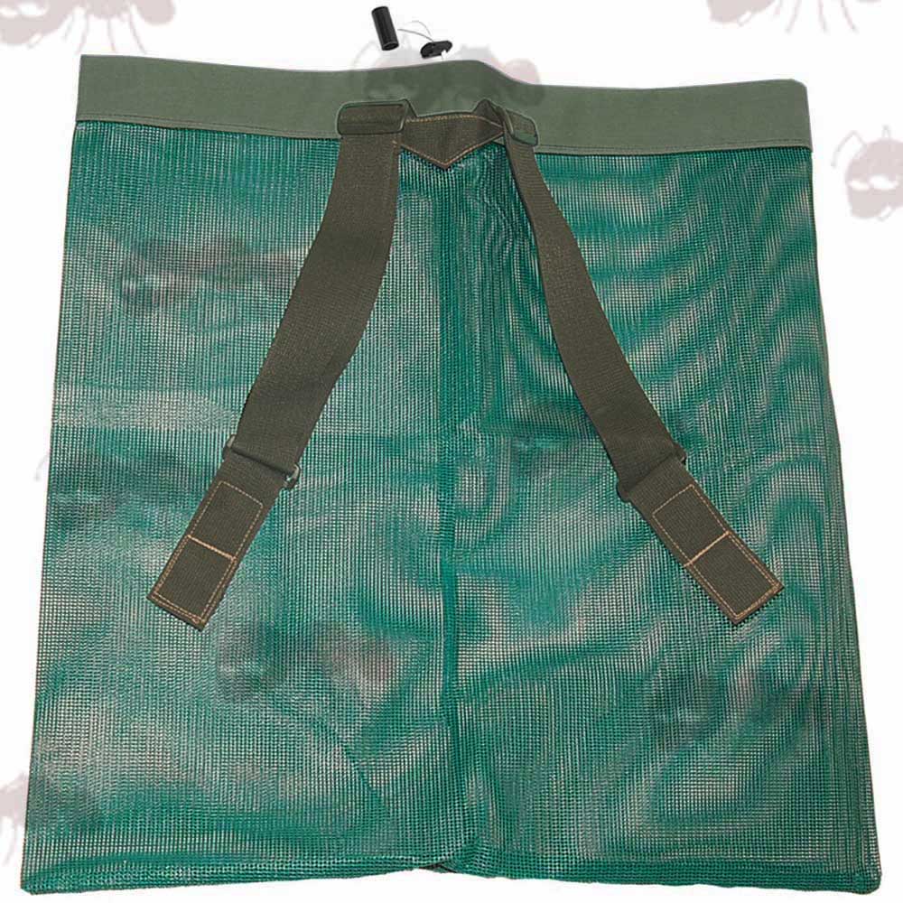 Bisley Green Mesh Decoy Carry Bag With Drawstring and Shoulder Straps