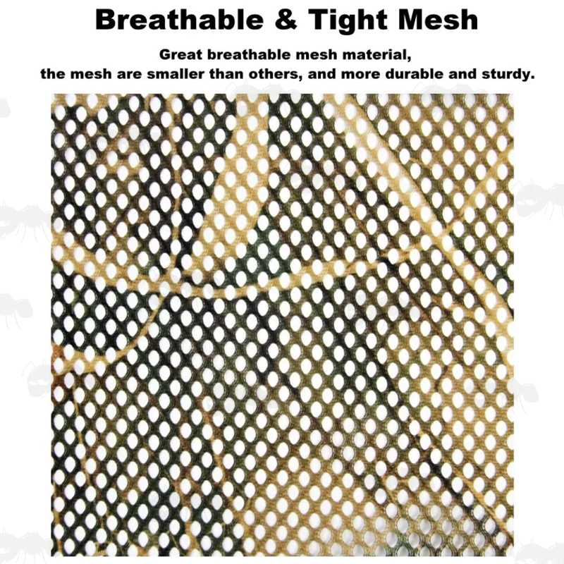 Mesh Panel of The Reed Camo Mesh Decoy Carry Bag