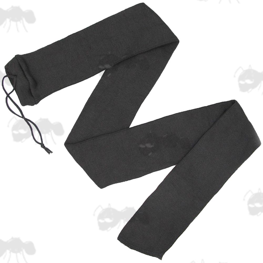 Black Coloured Silicone Coated Gun Cover Sock
