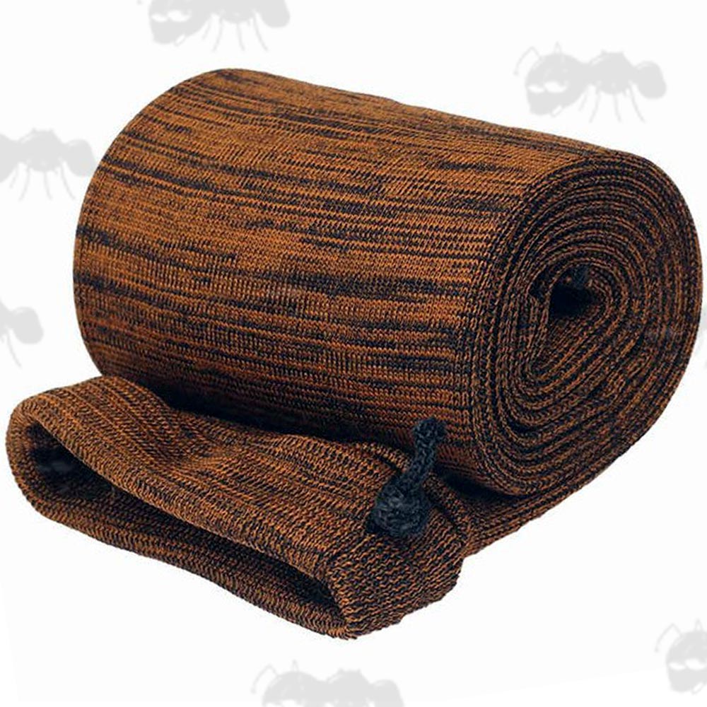 Brown Camo Coloured Silicone Coated Gun Cover Sock