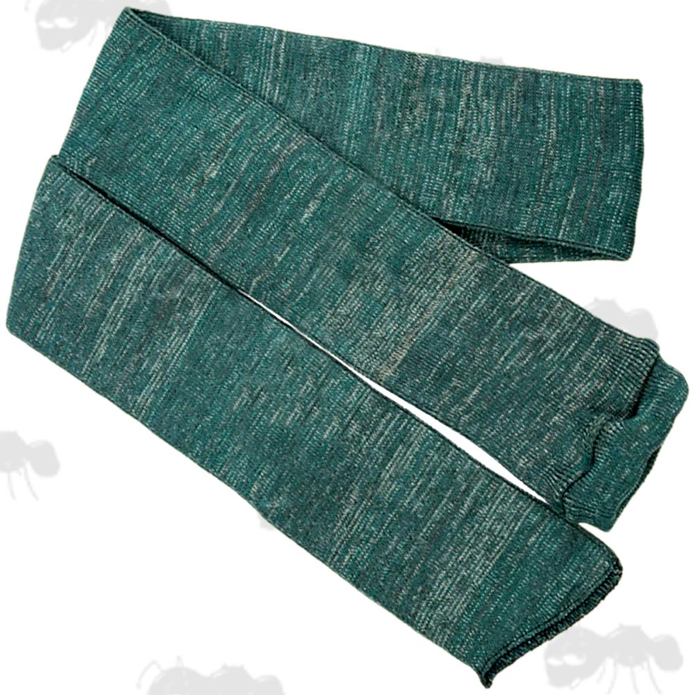 Dark Green Coloured Silicone Coated Gun Cover Sock