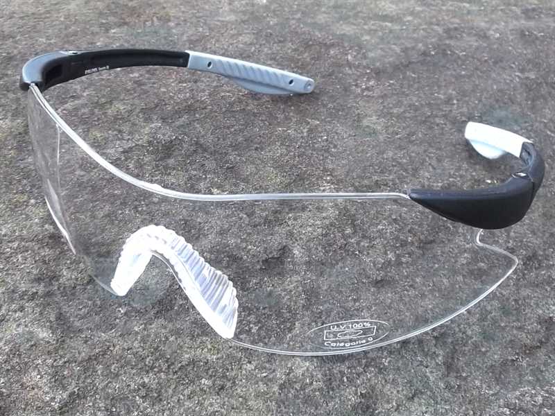 Pair of EyeLevel Safety Target Shooting Glasses with Clear Lenses