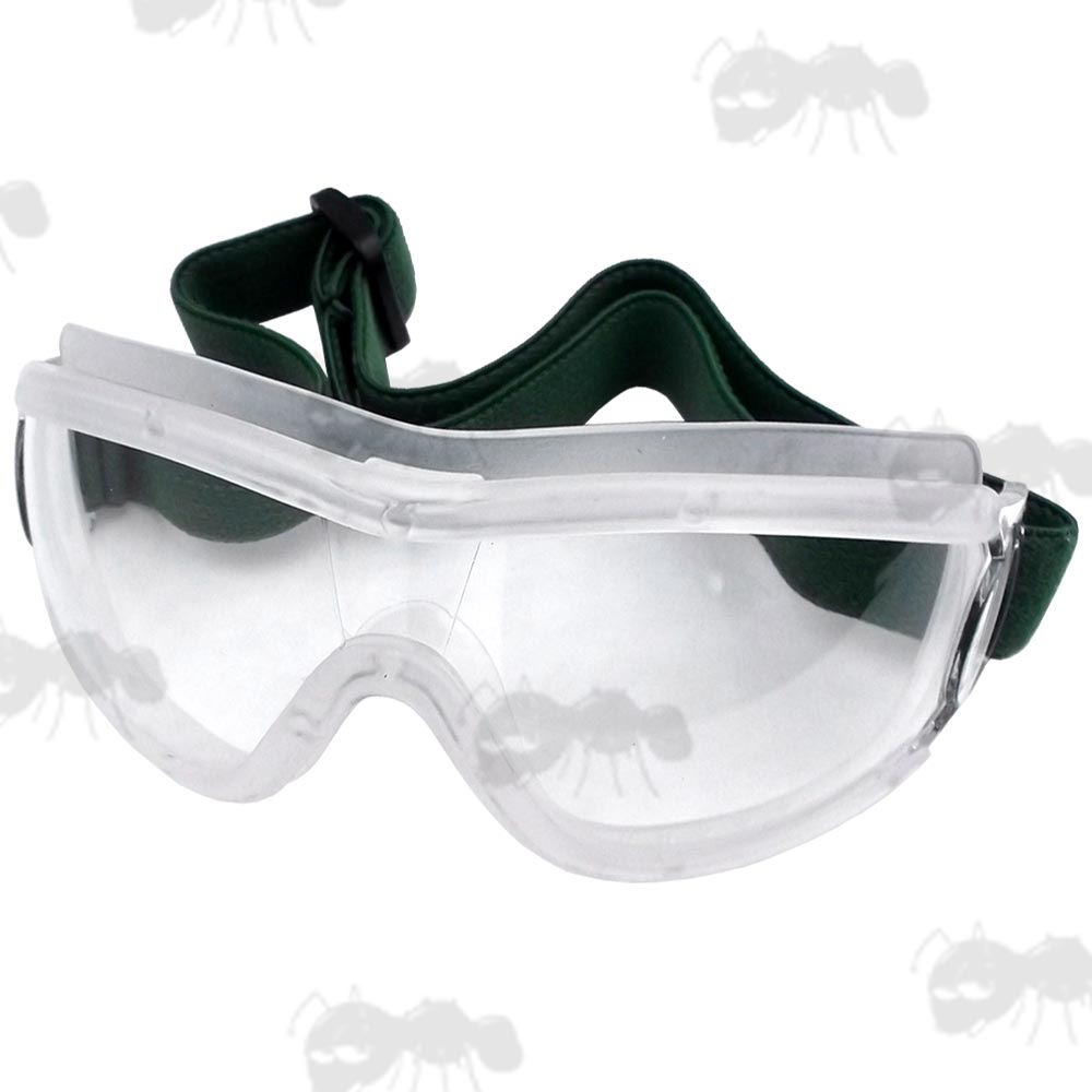 Clear Lens Compact Design Airsoft Goggles