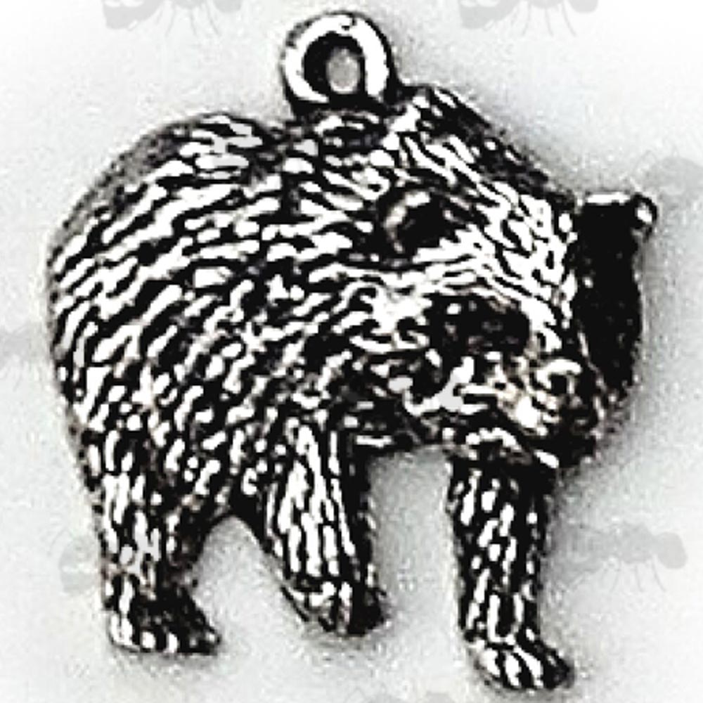 Bear Pewter Pendant