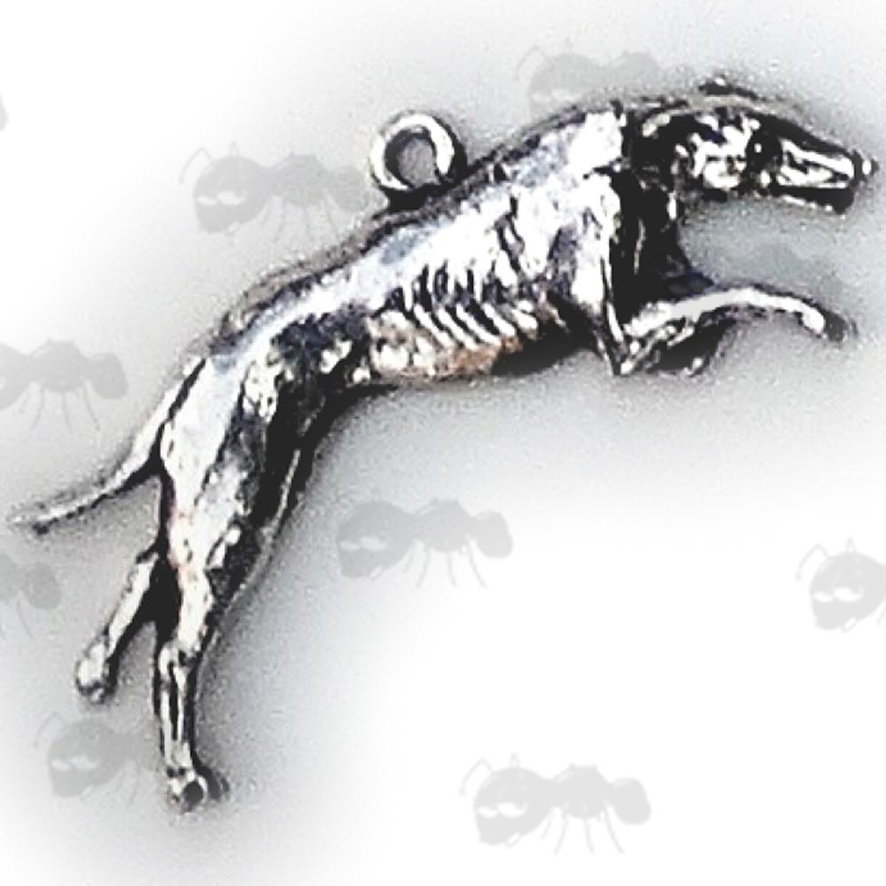 Greyhound Pewter Pendant
