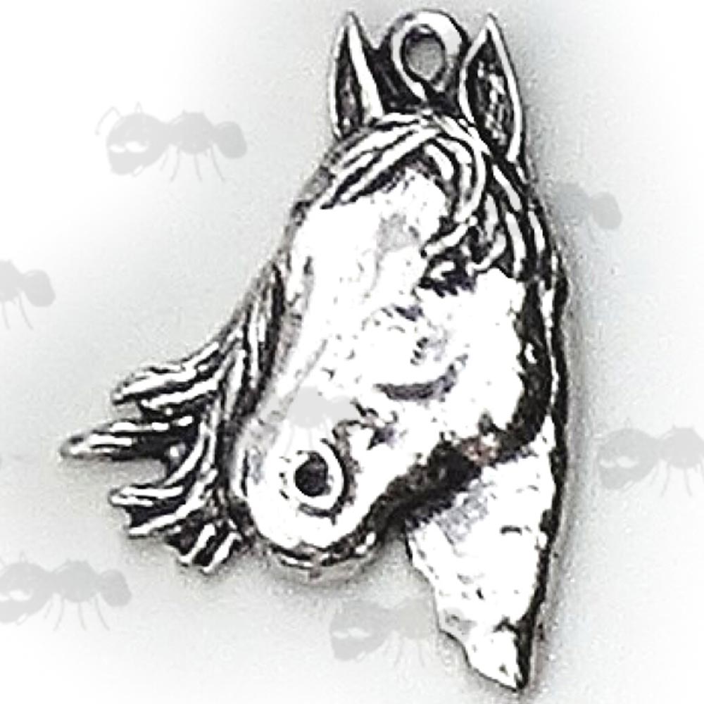 Horse’s Head Pewter Pendant