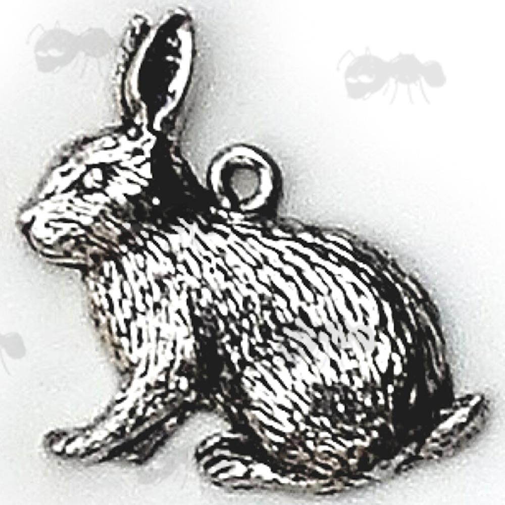 Rabbit Pewter Pendant